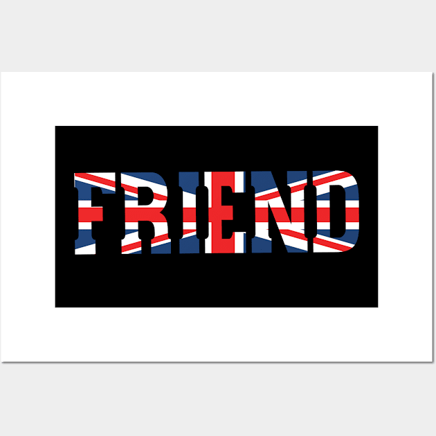 United Kingdom Friend Wall Art by V-Rie